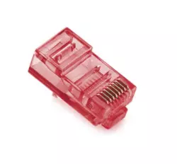 Конектор Ritar RJ-45 8P8C UTP Cat-5 (100 шт / уп.) Q100 Redk в тубі Конектор Ritar RJ-45 8P8C UTP Cat-5 (100 шт / уп.) Q100 Redk в тубі