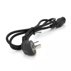 Кабель живлення CN-3 1.2m, 0.5mm, PC-184/2 CPCS-C13 3 pin (китайський роз'єм), Black, OEM Q25 Кабель живлення CN-3 1.2m, 0.5mm, PC-184/2 CPCS-C13 3 pin (китайський роз'єм), Black, OEM Q25