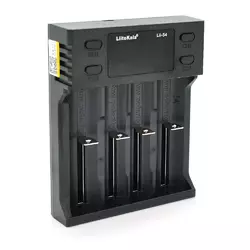 ЗУ універсальне Liitokala Lii-S4, 4 канали, LCD дисплей, підтримує Li-ion, Ni-MH та Ni-Cd AA (R6), ААA (R03), AAAA, С (R14) ЗУ універсальне Liitokala Lii-S4, 4 канали, LCD дисплей, підтримує Li-ion, Ni-MH та Ni-Cd AA (R6), ААA (R03), AAAA, С (R14)