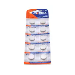 Батарейка лужна PKCELL 1.5V AG10, 10 штук в блістері ціна за блістер, Q Батарейка лужна PKCELL 1.5V AG10, 10 штук в блістері ціна за блістер, Q