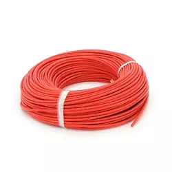 Кабель силіконовий луджений AWG 12 (червоний) 100м Кабель силіконовий луджений AWG 12 (червоний) 100м