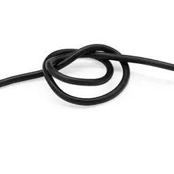 Кабель силіконовий луджений AWG 6 Black (чорний) ціна за метр Кабель силіконовий луджений AWG 6 Black (чорний) ціна за метр