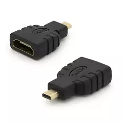 Перехідник microHDMI (тато) -HDMI (мама), Q100 Перехідник microHDMI (тато) -HDMI (мама), Q100