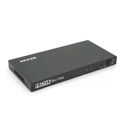 Активний HDMI сплітер 1=>8 порту, 3D, 1080Р, 4Kx2K, 1,4 версія, DC5V/2A Q20, Box Активний HDMI сплітер 1=>8 порту, 3D, 1080Р, 4Kx2K, 1,4 версія, DC5V/2A Q20, Box