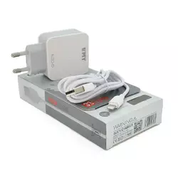 Набір 2 в 1 СЗУ With Iphone Cable 110-240V MY-A303, 3 x USB, 5V/15W, Output: 5V/3.1A, White, Box, Q25 Набір 2 в 1 СЗУ With Iphone Cable 110-240V MY-A303, 3 x USB, 5V/15W, Output: 5V/3.1A, White, Box, Q25