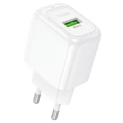СЗУ 110-240V HOCO CS52A 1xUSB, 18W, White, Blister СЗУ 110-240V HOCO CS52A 1xUSB, 18W, White, Blister