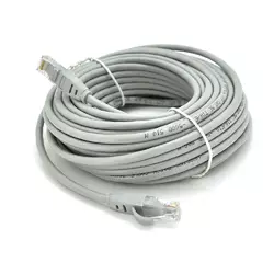 Патч-корд литий VEGGIEG, CCA, UTP, RJ45, Cat.5e, 8m, сірий Патч-корд литий VEGGIEG, CCA, UTP, RJ45, Cat.5e, 8m, сірий