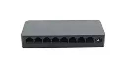 Комутатор Merlion MG1008 8 портів Ethernet 10/100/1000 Мбіт/сек. пластик DC 5V. Блок живлення у комплекті
