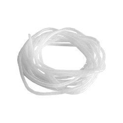 Спіральний кабельний організатор діаметр, 8mm, довжина 12m, White