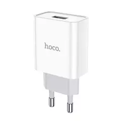СЗУ 110-240V HOCO C72A 1xUSB, 2.1A, White, Blister СЗУ 110-240V HOCO C72A 1xUSB, 2.1A, White, Blister