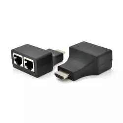 Одноканальний пасивний подовжувач HDMI сигналу по UTP кабелю по двох витих парах. Дальність передачі: -30метров, 720P-cat5e, 1080Р- cat6e Одноканальний пасивний подовжувач HDMI сигналу по UTP кабелю по двох витих парах. Дальність передачі: -30метров, 720P-cat5e, 1080Р- cat6e