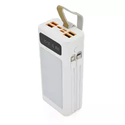 Powerbank ACL PW-85 30000mAh, LIGHTER, Type-C + Lighting, WHITE, Box Powerbank ACL PW-85 30000mAh, LIGHTER, Type-C + Lighting, WHITE, Box
