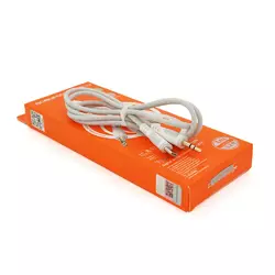 Кабель Borofone BL14 Jack 3.5mm(M) =>Type-C(M), 1м, White, Box Кабель Borofone BL14 Jack 3.5mm(M) =>Type-C(M), 1м, White, Box
