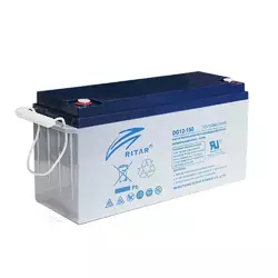 Акумуляторна батарея GEL RITAR DG12-150, Gray Case, 12V 150.0Ah  ( 483 х 170 х 242) Q1/25 Акумуляторна батарея GEL RITAR DG12-150, Gray Case, 12V 150.0Ah  ( 483 х 170 х 242) Q1/25