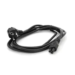 Кабель живлення Schuko PC-186 CEE7/7-IEC C5, 3.0M, 1.0mm, для ноутбука, OEM Q150 Кабель живлення Schuko PC-186 CEE7/7-IEC C5, 3.0M, 1.0mm, для ноутбука, OEM Q150