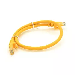 Патч-корд литий RITAR, UTP, RJ45, Cat.6, 0.5m, жовтий, Cu (мідь) Патч-корд литий RITAR, UTP, RJ45, Cat.6, 0.5m, жовтий, Cu (мідь)