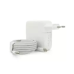Блок живлення MERLION для ноутбука Apple MacBook USB-C 20.3V 3.3A (67 Вт) Блок живлення MERLION для ноутбука Apple MacBook USB-C 20.3V 3.3A (67 Вт)