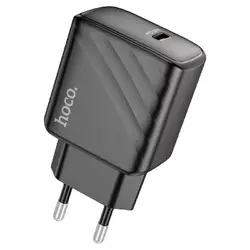 СЗУ 110-240V HOCO CS22A USB-C, 30W, Black, Box СЗУ 110-240V HOCO CS22A USB-C, 30W, Black, Box
