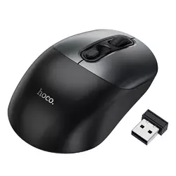 Миша бездротова HOCO GM28, 1600DPI, 2.4GHZ, Black, Blister Миша бездротова HOCO GM28, 1600DPI, 2.4GHZ, Black, Blister