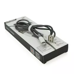 Кабель iKAKU KSC-723 GAOFEI smart charging cable for micro, Black, довжина 1м, 2.4A, BOX