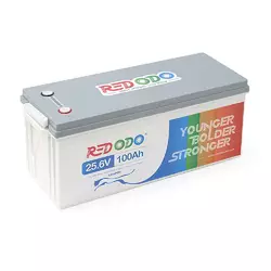 Аккумуляторна батарея Redodo 25.6V 100Ah 2560Wh LiFePO4 (100/100A)(532*207*215) Аккумуляторна батарея Redodo 25.6V 100Ah 2560Wh LiFePO4 (100/100A)(532*207*215)