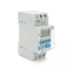 Таймер тижневий Sinotimer TM919H-4 програмований, РК екран, 16А, 12V, 35x65x87mm Таймер тижневий Sinotimer TM919H-4 програмований, РК екран, 16А, 12V, 35x65x87mm