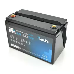 Літій-залізо-фосфатний акумулятор Merlion LiFePO4 12.8V 100AH,(4S1P/BMS-50A),(330x173x220), до 5000 циклів Літій-залізо-фосфатний акумулятор Merlion LiFePO4 12.8V 100AH,(4S1P/BMS-50A),(330x173x220), до 5000 циклів