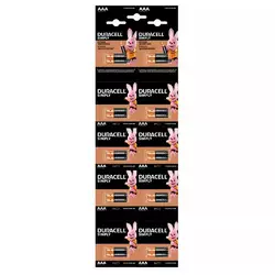 Батарейка лужна DURACELL LR03 (AAA) MN2400, 2*10шт у плакаті, ціна за плакат Батарейка лужна DURACELL LR03 (AAA) MN2400, 2*10шт у плакаті, ціна за плакат