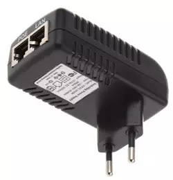 POE інжектор 12V 2A (24Вт) із портами Ethernet 10/100Мбіт/с POE інжектор 12V 2A (24Вт) із портами Ethernet 10/100Мбіт/с