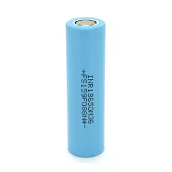 Акумулятор 18650 Li-Ion LG LGDBM361865 (LG M36), 3450mAh, 10A, 4.2/3.63/2.5V, Cyan, 2 шт в упаковці, ціна за 1 шт Акумулятор 18650 Li-Ion LG LGDBM361865 (LG M36), 3450mAh, 10A, 4.2/3.63/2.5V, Cyan, 2 шт в упаковці, ціна за 1 шт