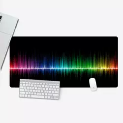 Килимок 300*800 тканинний "Colorful sound waves" з боковою прошивкою, товщина 2 мм, Пакет Килимок 300*800 тканинний "Colorful sound waves" з боковою прошивкою, товщина 2 мм, Пакет