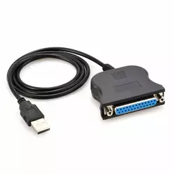 Кабель / перехідник USB LPT IEEE 1284 25 pin, 0.8m, Blister Кабель / перехідник USB LPT IEEE 1284 25 pin, 0.8m, Blister
