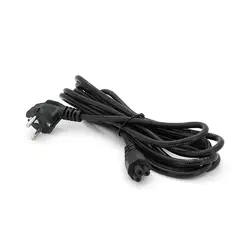 Кабель живлення Schuko PC-186 CEE7 / 17-IEC C5, 3.0M, 0.75mm, для ноутбука, OEM Q15 / 120 Кабель живлення Schuko PC-186 CEE7 / 17-IEC C5, 3.0M, 0.75mm, для ноутбука, OEM Q15 / 120