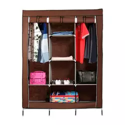 Тканинна шафа для речей YT41593, 130х45х175см, Red Wine, Box Тканинна шафа для речей YT41593, 130х45х175см, Red Wine, Box