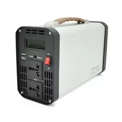 Інвертор напруги AEV6500W, 3000W, 12/220V з апроксимованою синусоїдою, 2 універсальні розетки, 2*USB (DC:5V/2.4A), клемні дроти, BOX Інвертор напруги AEV6500W, 3000W, 12/220V з апроксимованою синусоїдою, 2 універсальні розетки, 2*USB (DC:5V/2.4A), клемні дроти, BOX