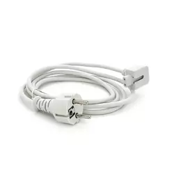 Кабель живлення 1,8 м, 0,75 мм для Apple MacBook / Pro, білий Кабель живлення 1,8 м, 0,75 мм для Apple MacBook / Pro, білий