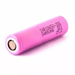 Акумулятор Li-Ion 18650 Samsung INR18650-35E-CDI, 3350mAh, 8A, 4.2/3.6/2.5V, PINK, 2 шт в упаковці, ціна за 1 шт Акумулятор Li-Ion 18650 Samsung INR18650-35E-CDI, 3350mAh, 8A, 4.2/3.6/2.5V, PINK, 2 шт в упаковці, ціна за 1 шт
