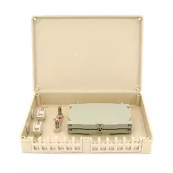 PON-box Merlion ML-OP-S402A-24C до 24 зварних з'єднань, SC Simplex adaptor PON-box Merlion ML-OP-S402A-24C до 24 зварних з'єднань, SC Simplex adaptor