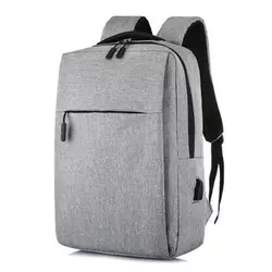 Рюкзак для ноутбука Merlion 14", вихід під USB-кабель, 32х11х41 см, Grey Рюкзак для ноутбука Merlion 14", вихід під USB-кабель, 32х11х41 см, Grey