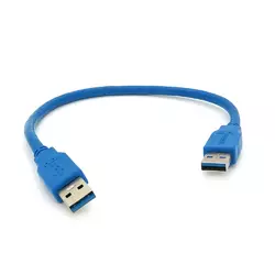 Кабель USB 3.0 AM+AM 0.3м Кабель USB 3.0 AM+AM 0.3м