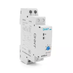 Реле часу CHINT NTE8A110M, на DIN-рейку, затримка відключення-1-10хв, Ue/le: AC-15 240В/0,75А, -5°С~+40°С, 93х66,5х18,5 мм Реле часу CHINT NTE8A110M, на DIN-рейку, затримка відключення-1-10хв, Ue/le: AC-15 240В/0,75А, -5°С~+40°С, 93х66,5х18,5 мм