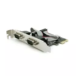 Контролер PCI-Е => RS232 (9Pin) + RS232 (9Pin), 2 порти, TX382B-2S, BOX Контролер PCI-Е => RS232 (9Pin) + RS232 (9Pin), 2 порти, TX382B-2S, BOX