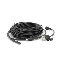 Універсальний ендоскоп 3в1 (USB/MicroUSB/Type-C) для смартфона/ПК, камера 5.5мм, м'який кабель 10м, з LED-підсвічуванням, IP67 Універсальний ендоскоп 3в1 (USB/MicroUSB/Type-C) для смартфона/ПК, камера 5.5мм, м'який кабель 10м, з LED-підсвічуванням, IP67