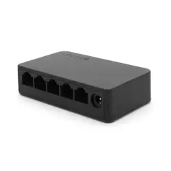 Комутатор Merlion MG1005 5 портів Ethernet 10/100/1000 Мбіт/сек. пластик DC 5V. Блок живлення у комплекті Комутатор Merlion MG1005 5 портів Ethernet 10/100/1000 Мбіт/сек. пластик DC 5V. Блок живлення у комплекті