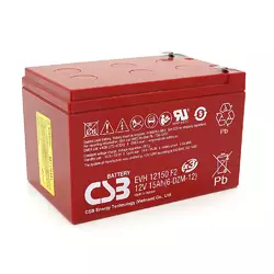 Акумуляторна батарея CSB EVH12150, 12V 15Ah (151х98х94мм), Q4 Акумуляторна батарея CSB EVH12150, 12V 15Ah (151х98х94мм), Q4