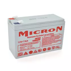 Акумуляторна батарея Micron MCN-12/7 12 V 7Ah ( 150 x 65 x 95 (100) ) Gray Q10 Акумуляторна батарея Micron MCN-12/7 12 V 7Ah ( 150 x 65 x 95 (100) ) Gray Q10