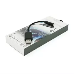 Перехідник для навушників KIN KY-210 USB2.0(M)-Jack3.5(F), Black, Box Перехідник для навушників KIN KY-210 USB2.0(M)-Jack3.5(F), Black, Box