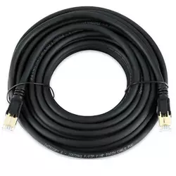 Патч-корд литий VEGGIEG, CCA, SSTP, RJ45, Cat.8, 8m, чорний Патч-корд литий VEGGIEG, CCA, SSTP, RJ45, Cat.8, 8m, чорний