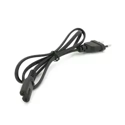 Кабель живлення 1.0m, 0.5mm, PC-184/2 CEE7 / 16-C7 2 pin (для побутової техніки), Black, OEM Q600 Кабель живлення 1.0m, 0.5mm, PC-184/2 CEE7 / 16-C7 2 pin (для побутової техніки), Black, OEM Q600