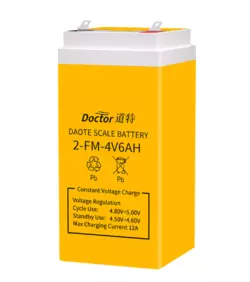 Акумуляторна батарея DOKTOR GC DTX 4V6AH, 4V6Ah, (100x47x47), клеми F2, Yelow Q40 Акумуляторна батарея DOKTOR GC DTX 4V6AH, 4V6Ah, (100x47x47), клеми F2, Yelow Q40
